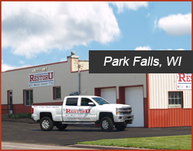 RestorU Fire & Water Hail & Storm Restoration Services of Park Falls Wisconsin serving Northwestern Wisconsin